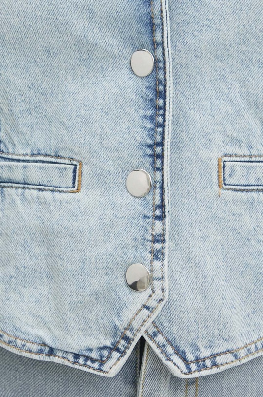 Γιλέκο τζιν Answear.LAB 6064.td μπλε