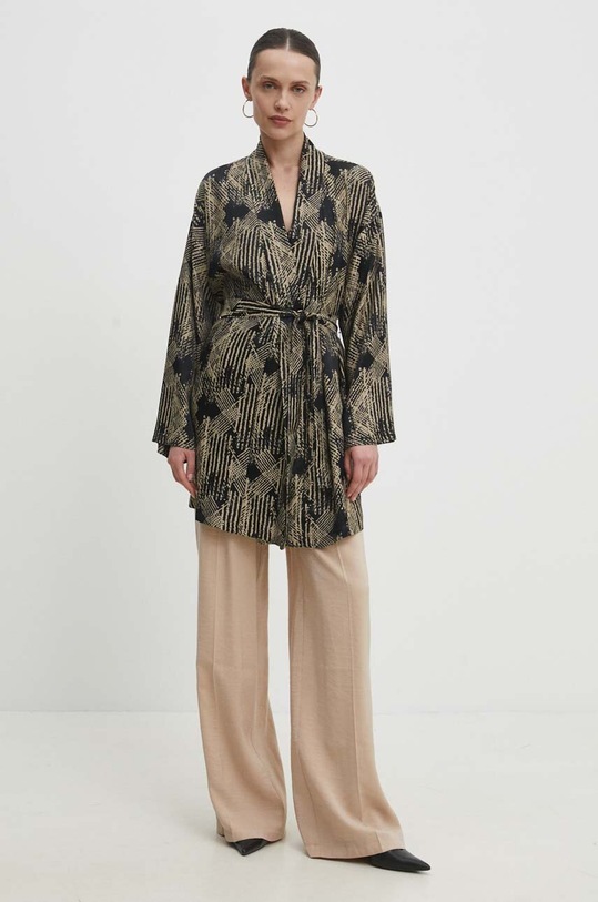 Kimono Answear.LAB 6826..td černá WW24