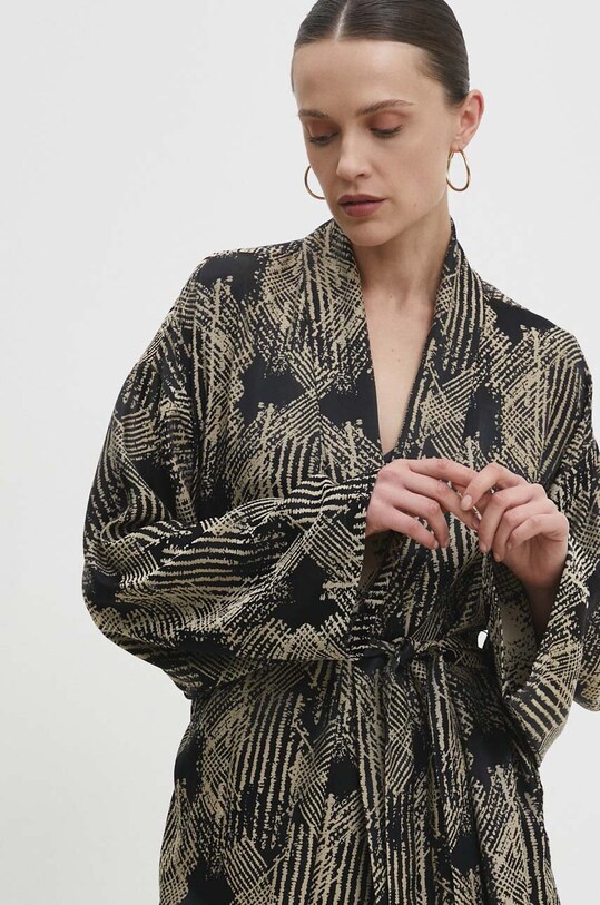 Answear Lab kimono negru 6826..td