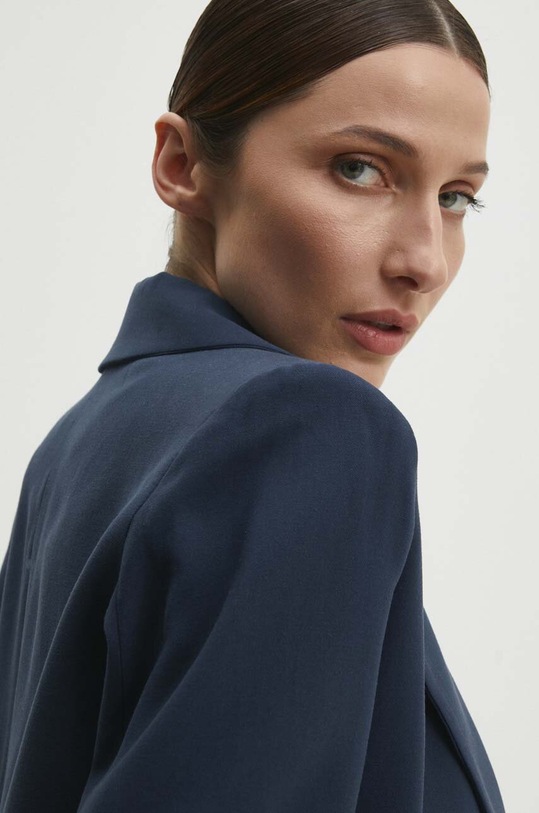 Пиджак Answear.LAB тёмно-синий sng.kzd04u.tjs