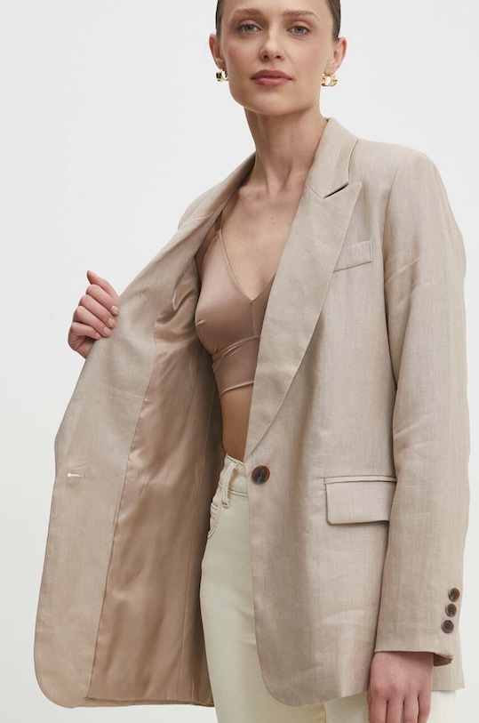 Answear Lab marynarka lniana v2419.fh