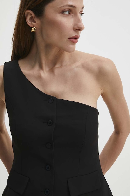 Vesta Answear.LAB látka čierna DRL26417.HWK