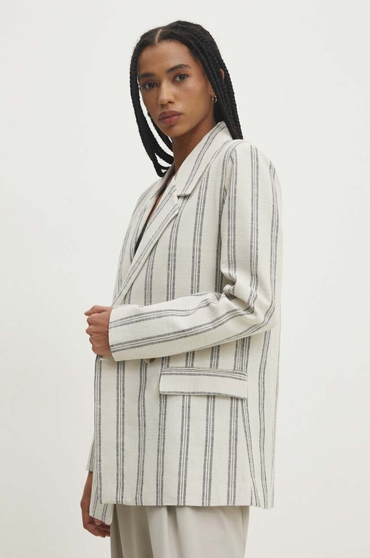 Σακάκι Answear.LAB μπεζ sng.kzd05r.tjs