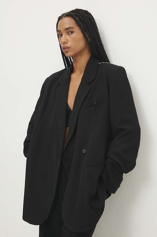 Answear Lab marynarka czarny 4959.iw