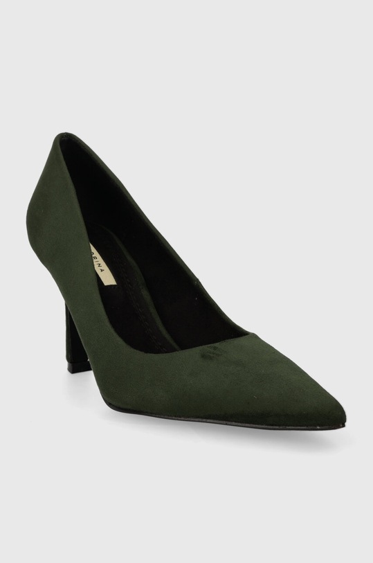 Answear Lab pantofi cu toc M3671.HWK verde WW24