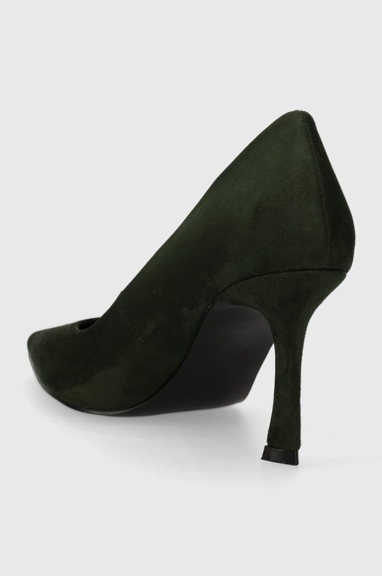 Încălțăminte Answear Lab pantofi cu toc M3671.HWK verde