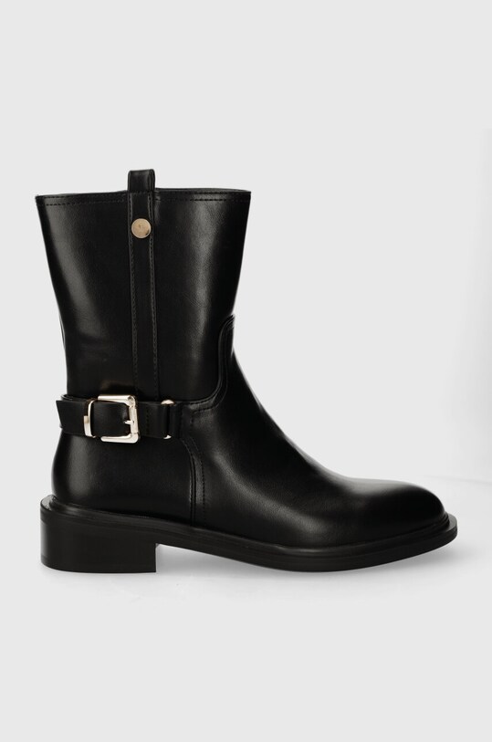 Answear Lab botine pana la 5 cm negru 52035.HWK