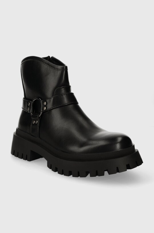 Answear Lab botine AX239.HWK negru WW24