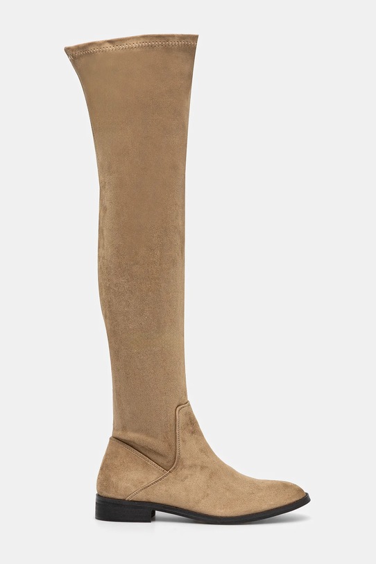 Vysoké čižmy Answear.LAB M2666.HWK béžová WW25