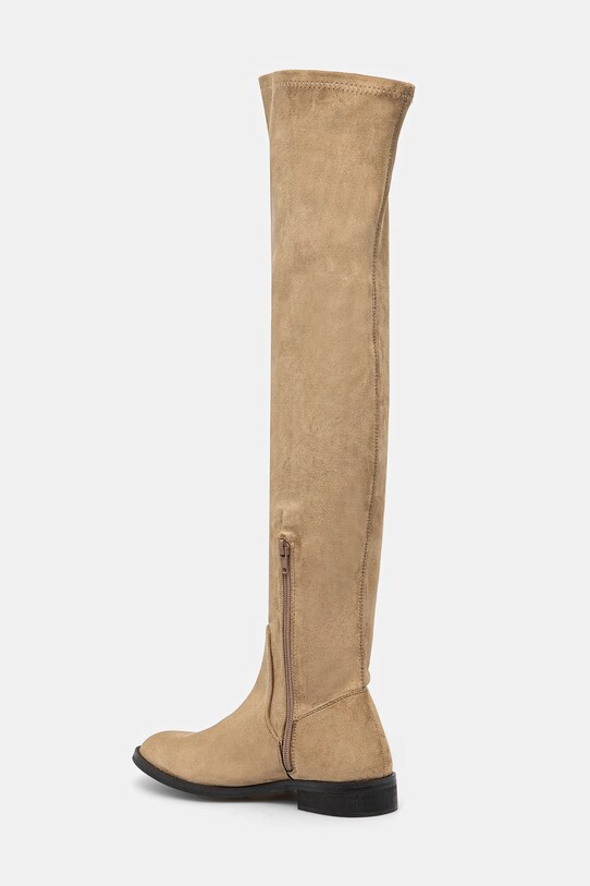 Obuv Vysoké čižmy Answear.LAB M2666.HWK béžová