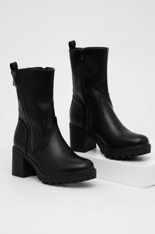 Answear Lab botki d8138.IKK czarny WW24