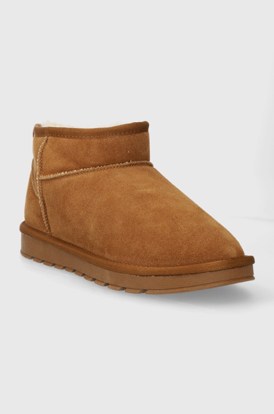 Answear Lab cizme de zapada din piele intoarsa W5821.fdb maro WW24