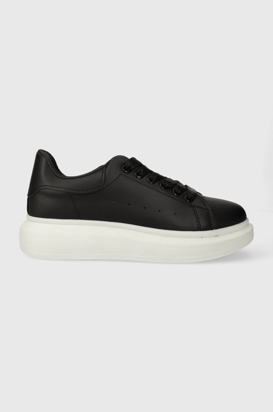 Answear Lab sneakersy płaska czarny bo632.FWK