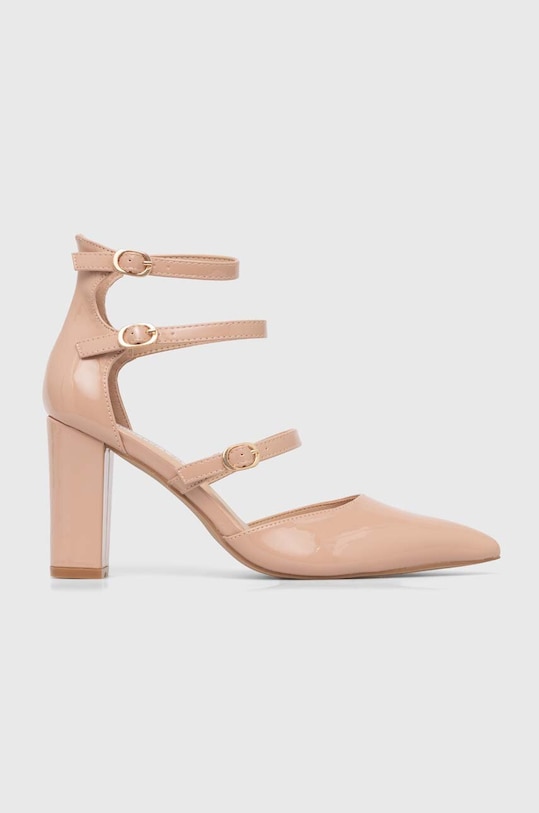 Answear Lab czółenka szpic beżowy 9571.IWK