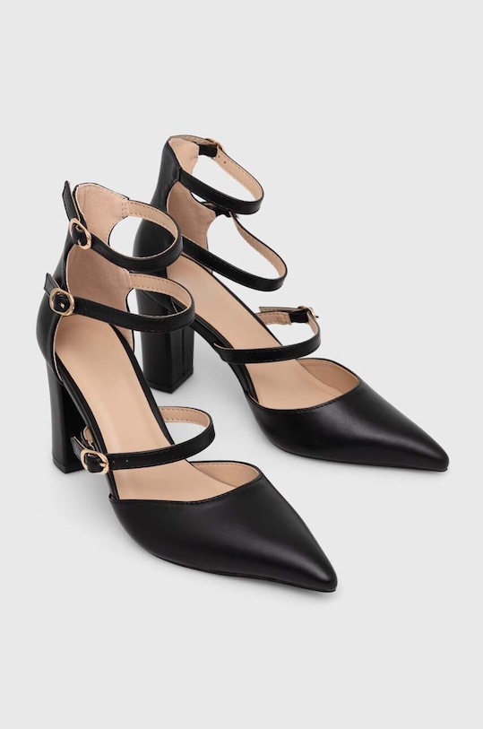 Answear Lab czółenka 9517.IWK czarny WW24