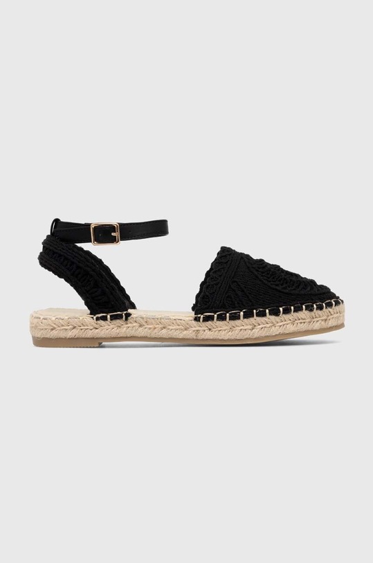Espadrilky Answear.LAB textilní černá 8545.fh