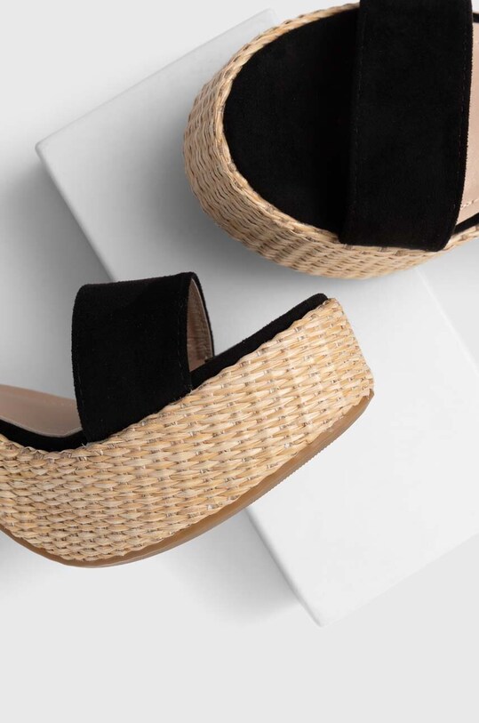 Answear Lab sandale negru 3857.FKK