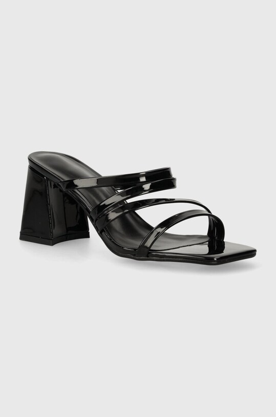 Answear Lab klapki 5-8 cm czarny mm197.12.FKK