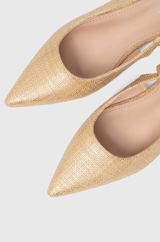Answear Lab baleriny złoty 3223.hh