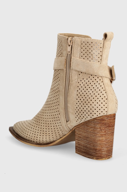 Obuwie Answear Lab botki 3017.HWK beżowy