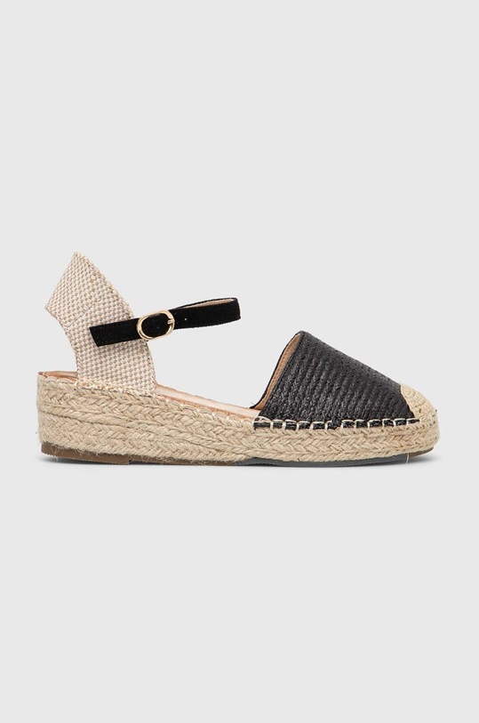 Answear Lab espadrile textil negru e3028.ikk