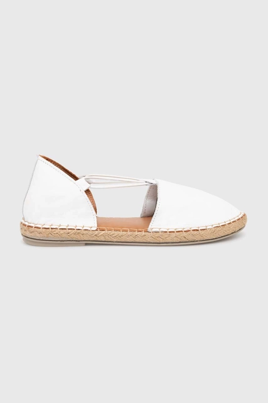 Answear Lab espadrile de piele piele alb 10153/Carla.HWK