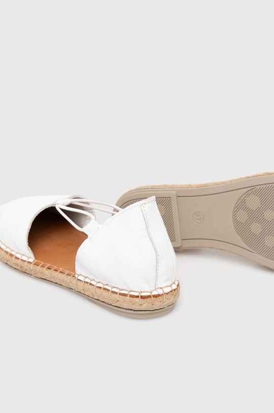 Boty Kožené espadrilky Answear.LAB 10153/Carla.HWK bílá