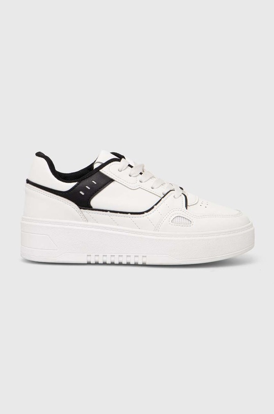 Sneakers boty Answear.LAB textilní bílá ad733.IKK