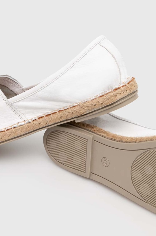 Boty Kožené espadrilky Answear.LAB Alba.HWK bílá