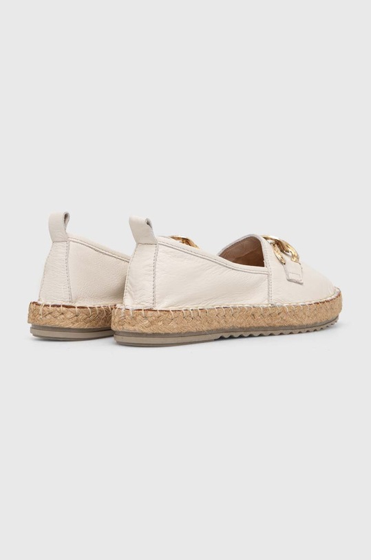 Answear.LAB espadryle skórzane beżowy 24509.HWK