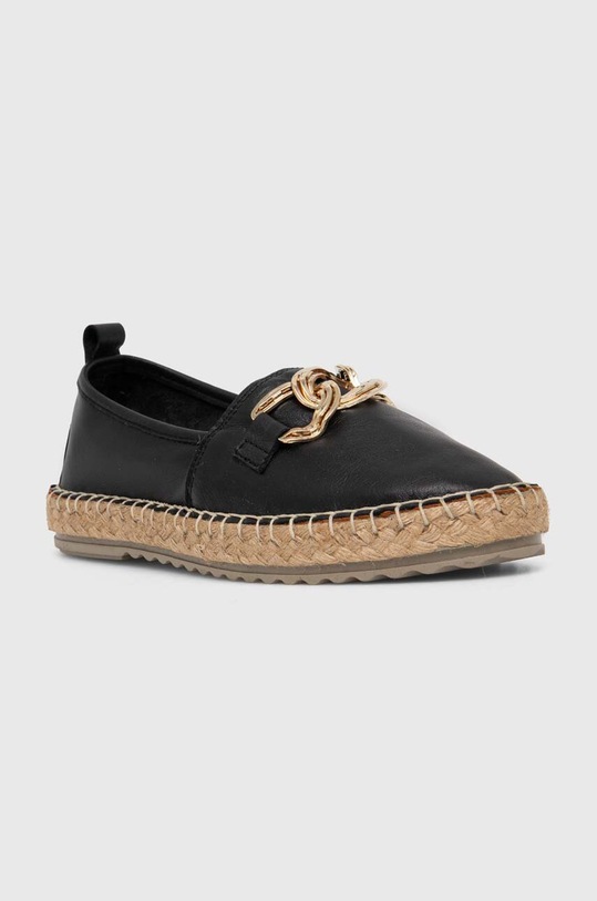 Answear.LAB espadryle skórzane 24509.HWK czarny WW24