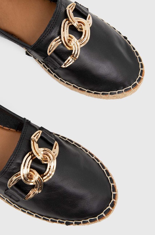 Answear.LAB espadryle skórzane 24509.HWK czarny