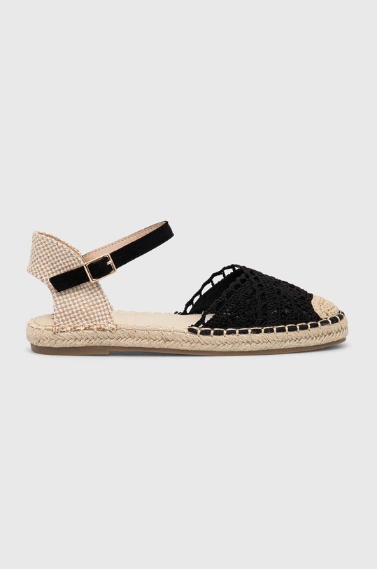 Answear Lab espadrile textil negru 903528.IKK