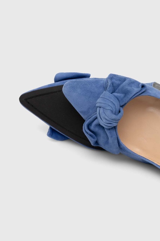 Answear.LAB szpilki zamszowe SS19006.HWK niebieski