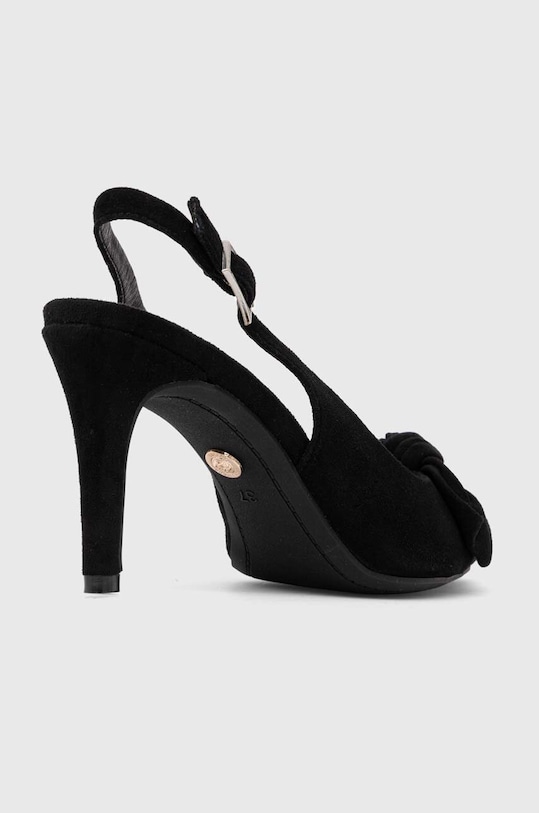 Obuwie Answear.LAB szpilki zamszowe SS19006.HWK czarny