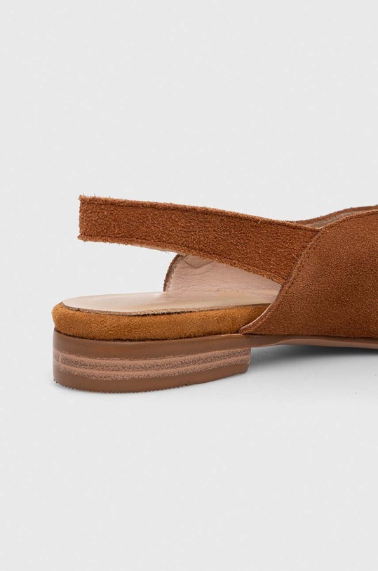 Boty Semišové baleríny Answear.LAB SV20083.HWK hnědá
