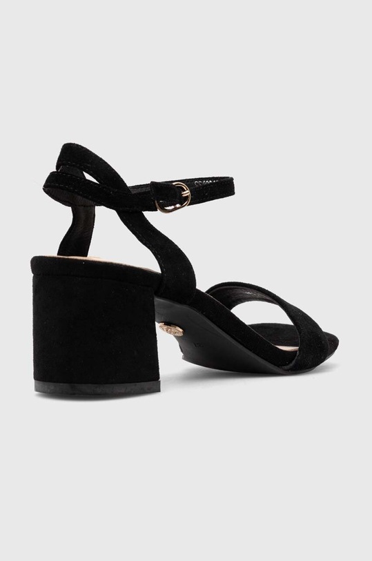 Încălțăminte Answear Lab sandale din piele intoarsa SS19042.HWK negru