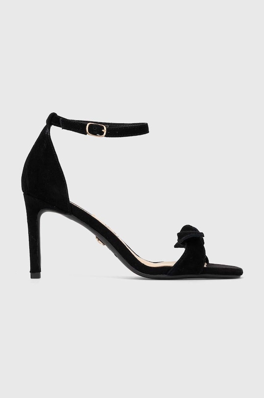 Answear Lab sandały zamszowe pozostałe czarny SS19020.HWK