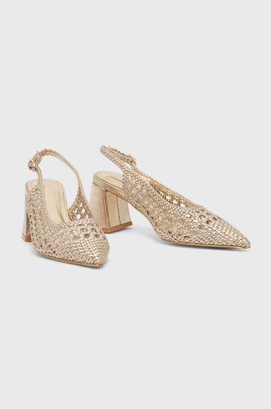 Answear Lab czółenka c224.fh złoty WW24