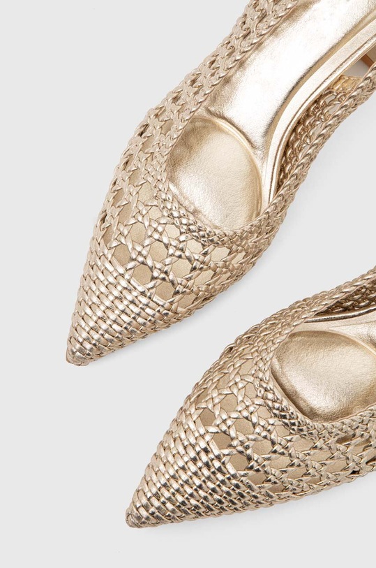 Answear Lab czółenka złoty c224.fh