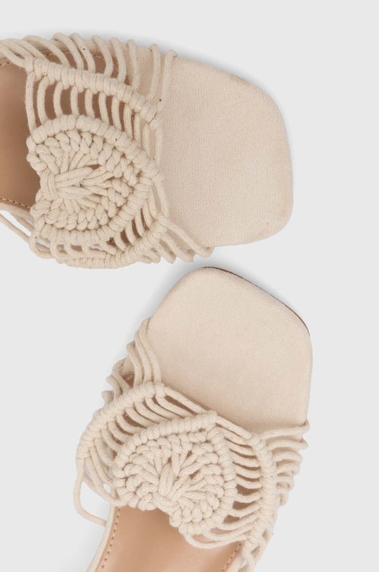 Answear Lab pantofi cu toc bej 333.255.fh