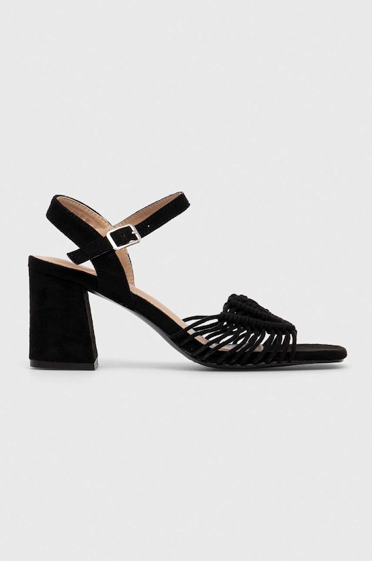 Answear Lab pantofi cu toc gros negru 333.255.fh