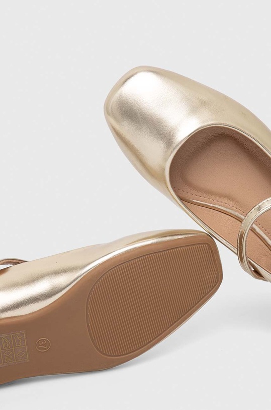 Μπαλαρίνες Answear.LAB χρυσαφί 333.241.fh