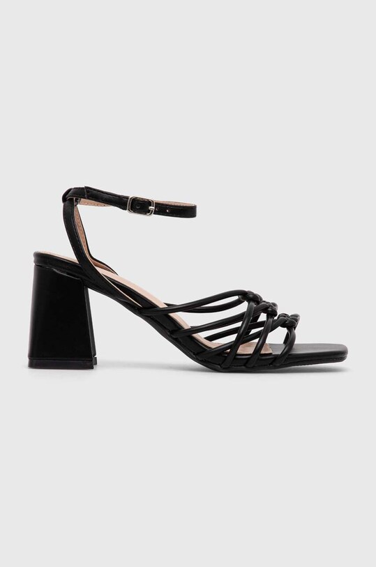 Sandály Answear Lab sloupkový černá 3218.fkk