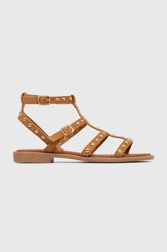 Answear Lab sandali tessile marrone x5.306.IKK