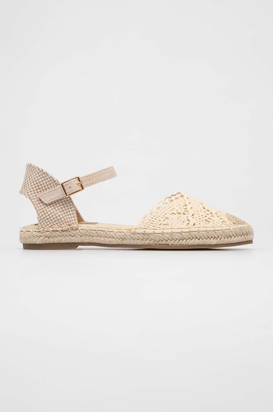 Answear Lab espadryle tekstylny beżowy 903.528.IKK