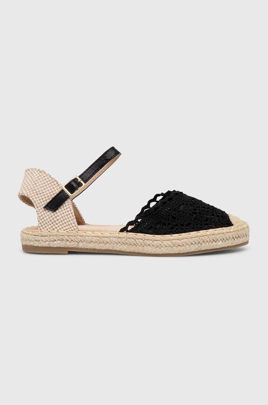 Answear Lab espadryle tekstylny czarny 903.528.IKK