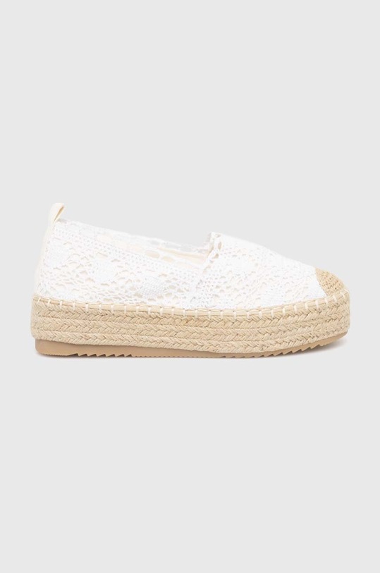 Answear Lab espadryle platforma biały 3437.HWK