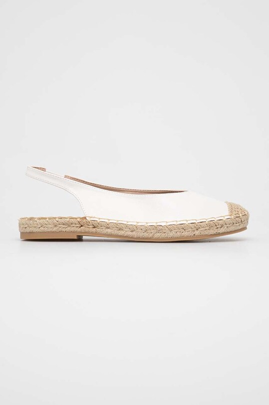 Answear Lab espadrilles szintetikus bőr fehér 3141.1HWK