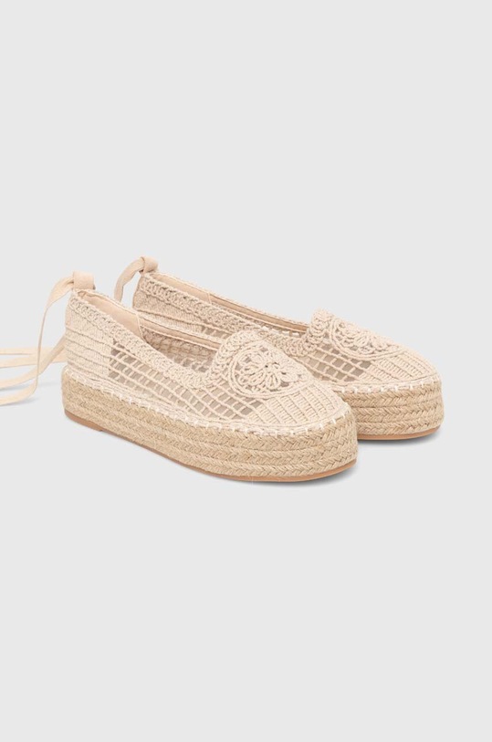Obuwie Answear Lab espadryle 2261.HWK beżowy